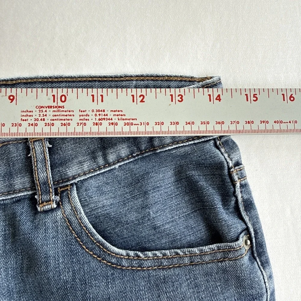 NEW Children's Place Boys Bootcut Denim Jeans Adjustable Waist‎ Husky Size 12